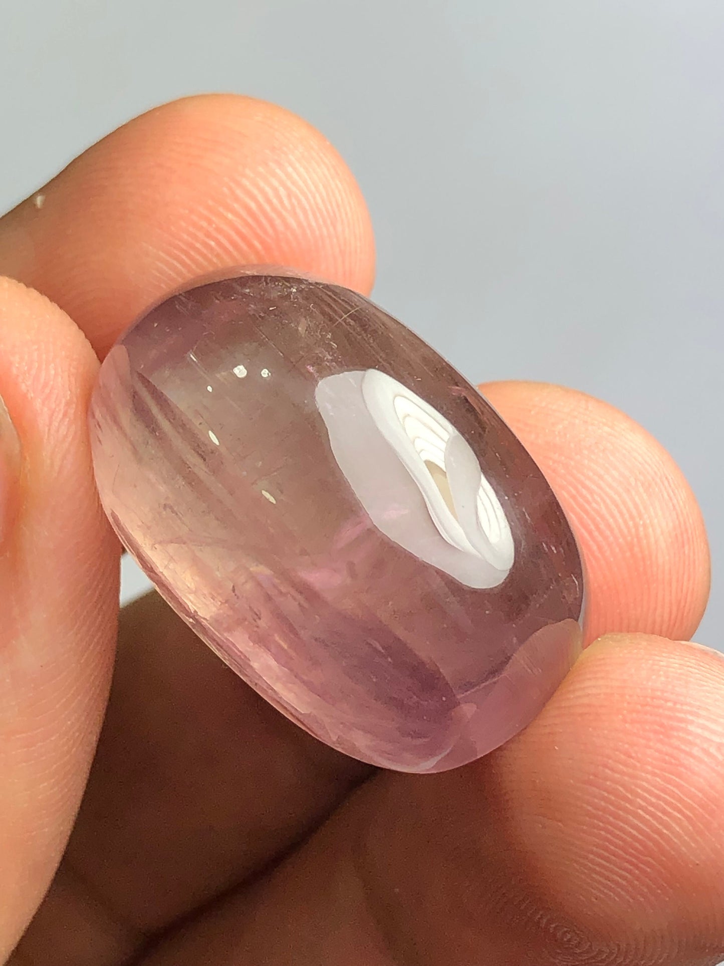 51.70 carat rare daispore cabochon origin Afghanistan Goshta ragha mine dimension:25*17*12mm