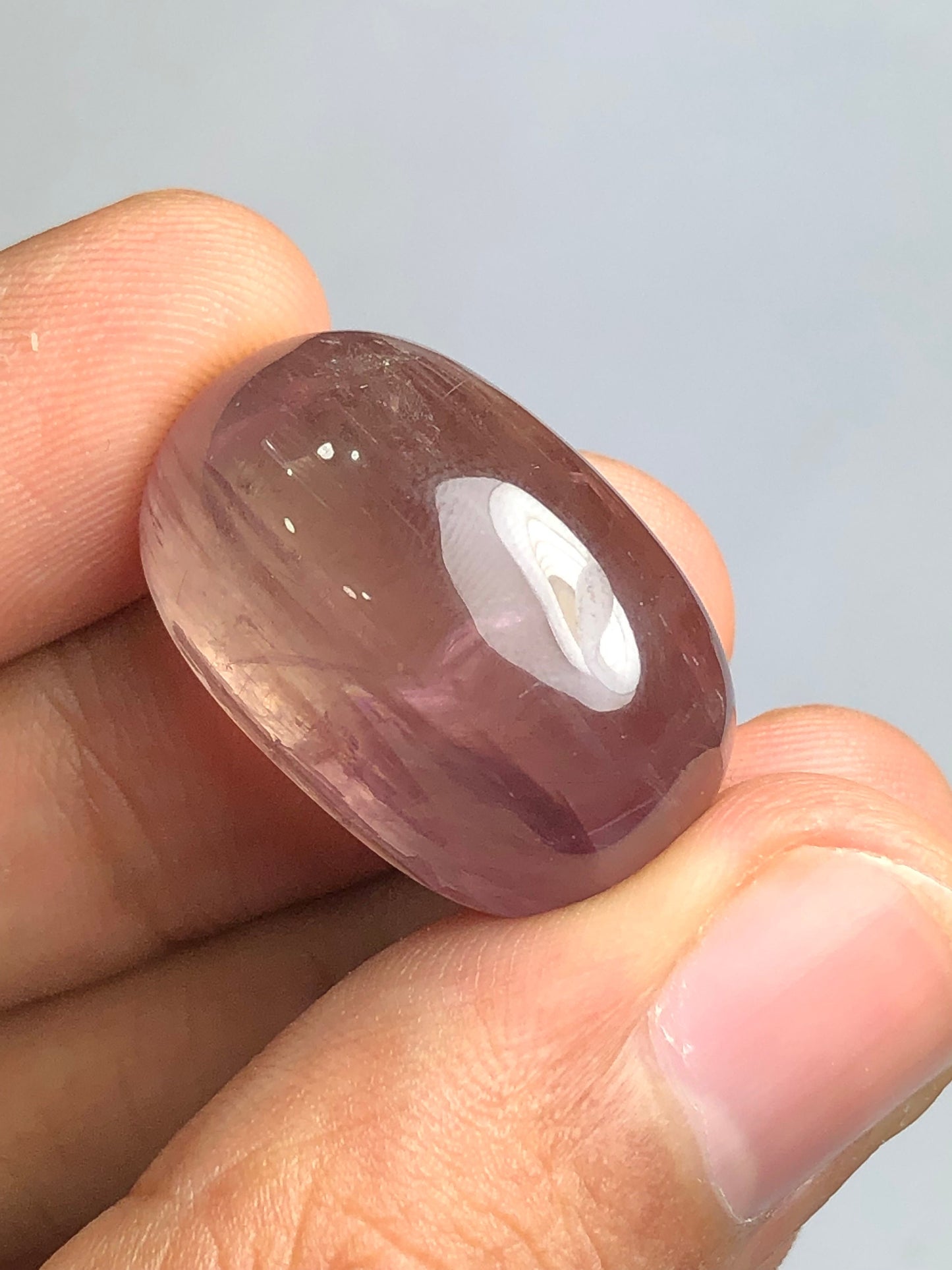 51.70 carat rare daispore cabochon origin Afghanistan Goshta ragha mine dimension:25*17*12mm