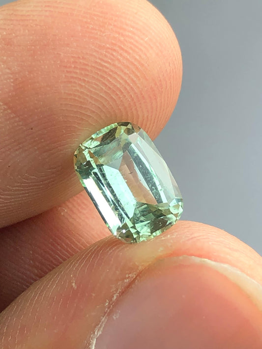 2.20 carat stunning natural seafoam tourmaline origin Afghanistan 9*6*5mm