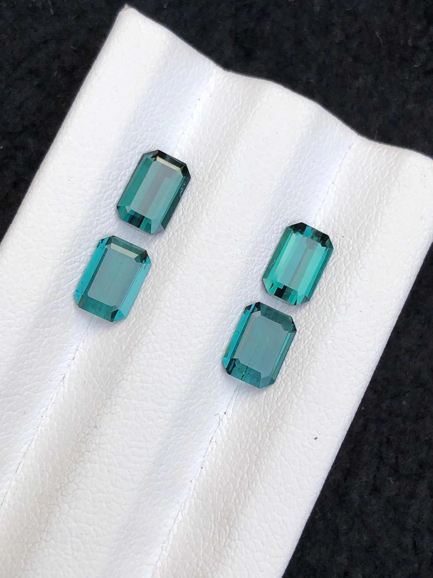 indicolite tourmaline pairs 2.90 carats from Afghanistan perfect for earrings ,blue tourmaline earring,Jewlery,