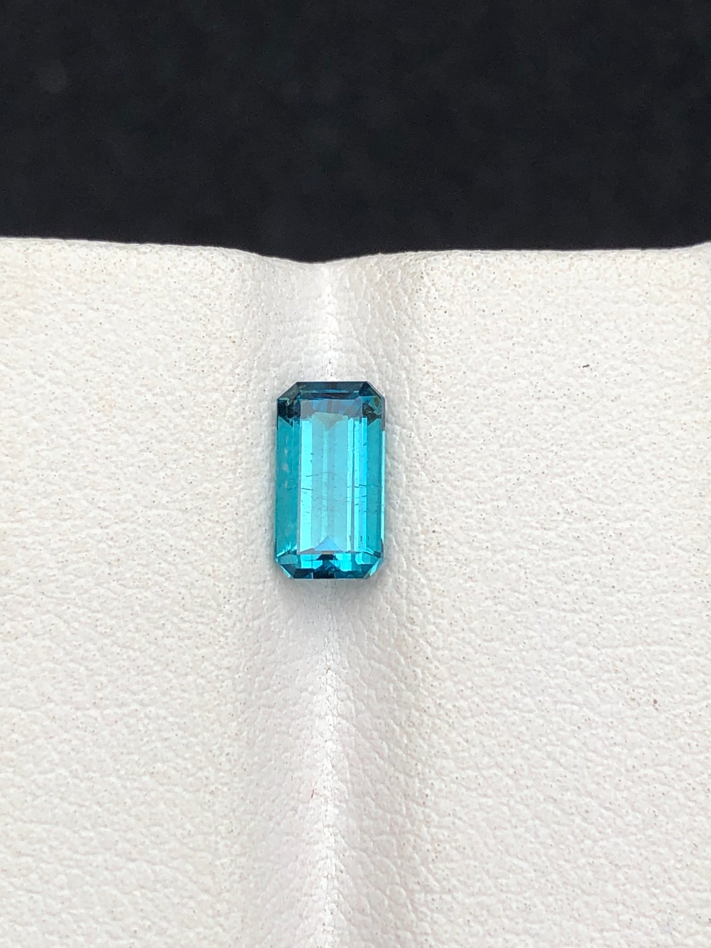 Blue tourmaline natural 1.20 carat origin Afghanistan