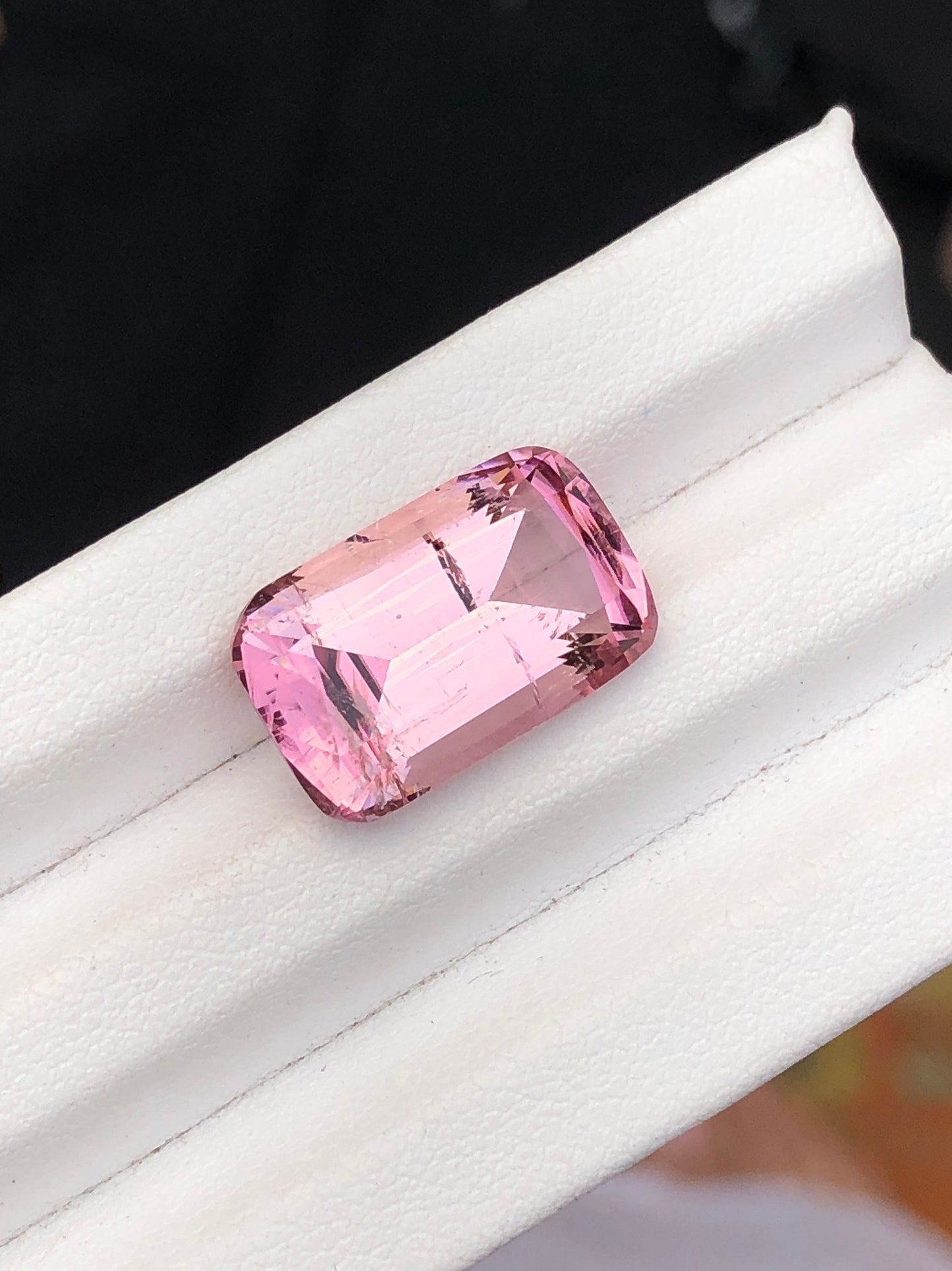 Baby pink tourmaline 11 carat origin Afghanistan