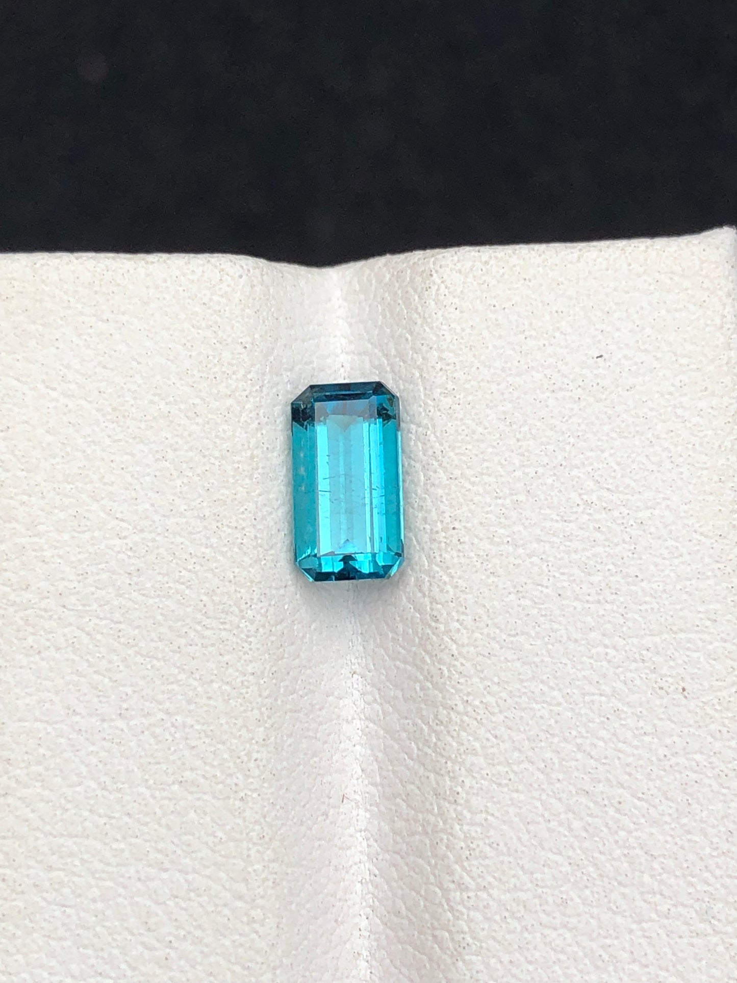 Blue tourmaline natural 1.20 carat origin Afghanistan