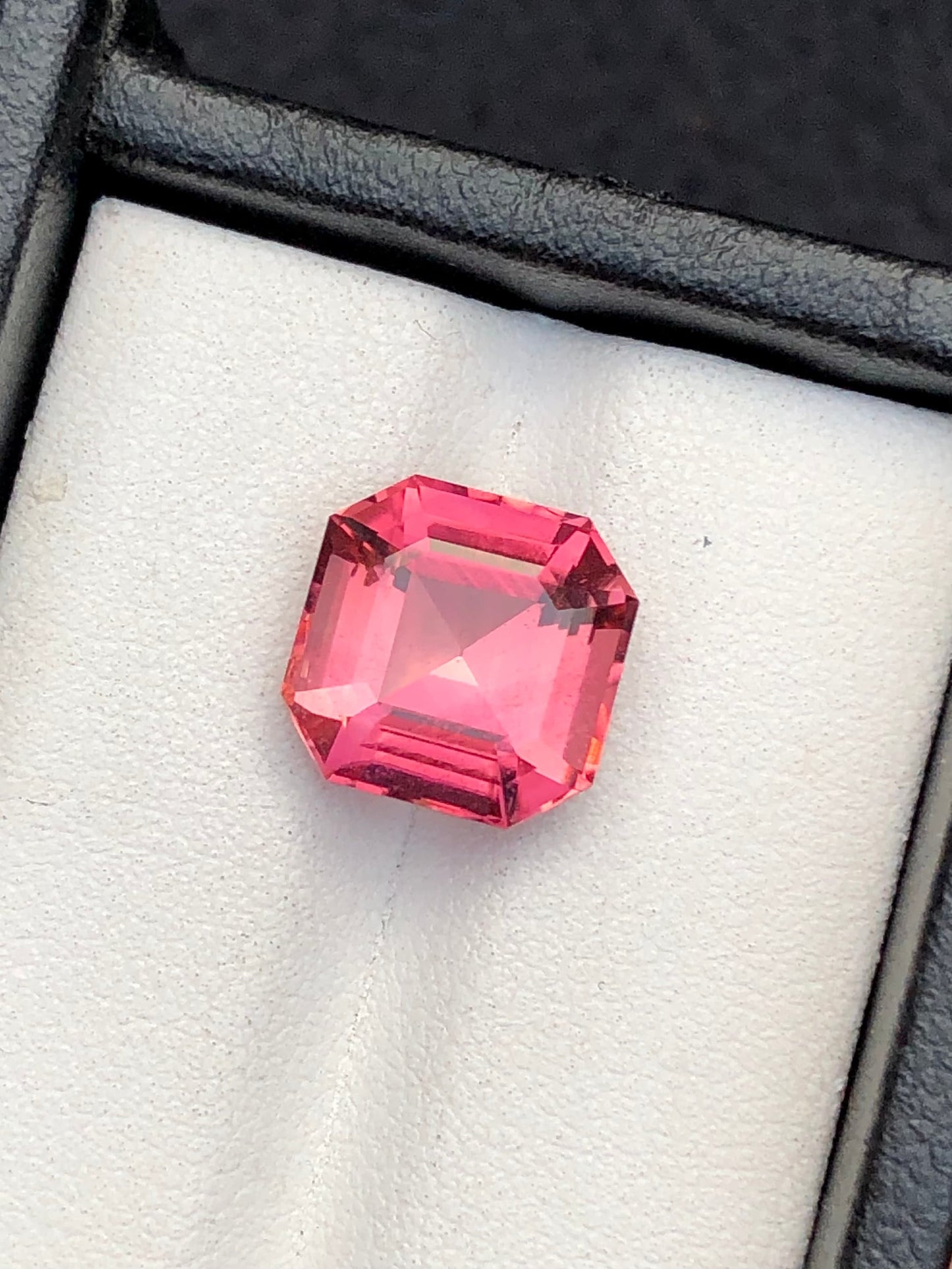 Pink tourmaline natural 5.85 carat origin Afghanistan