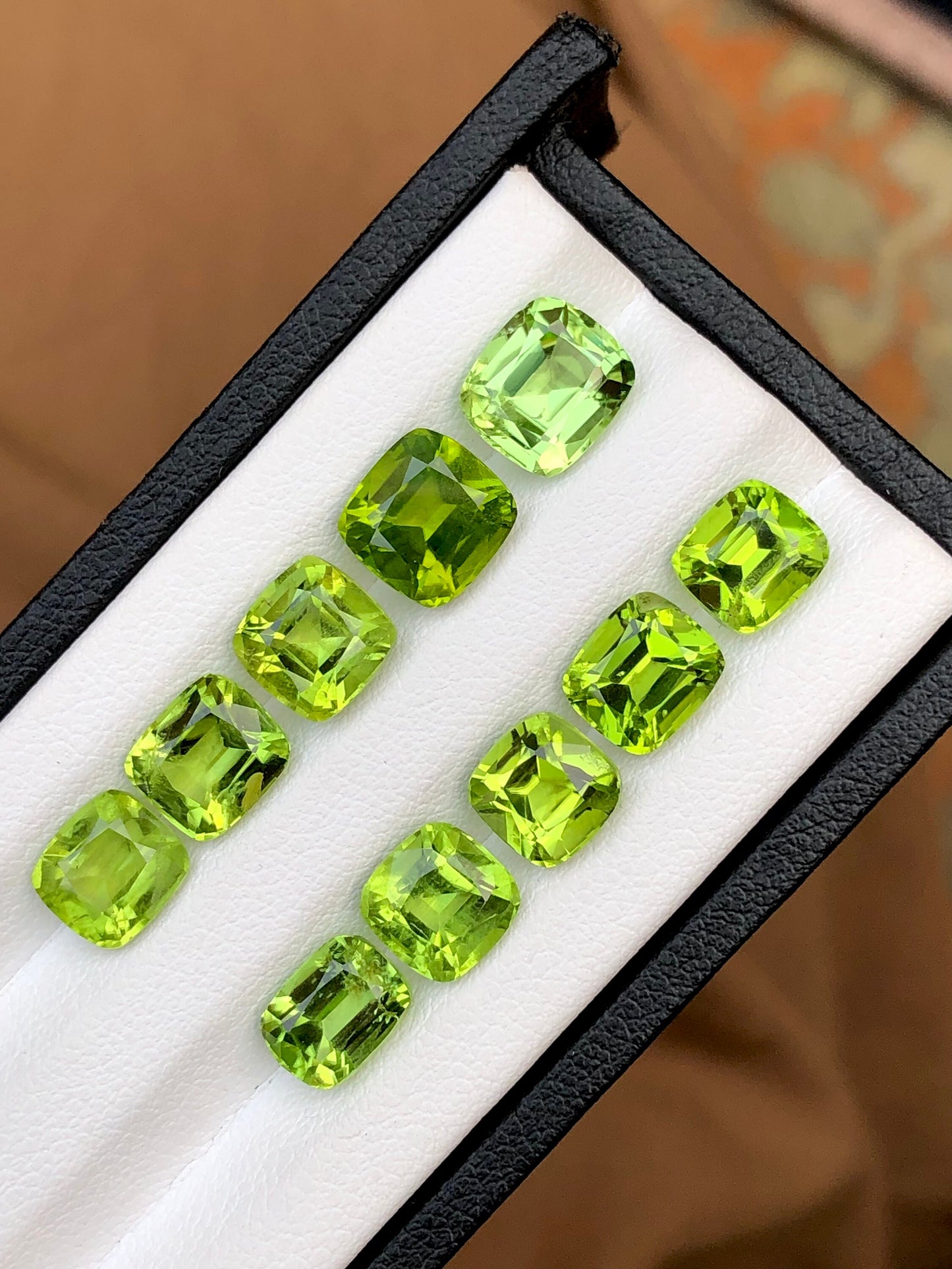 Natural peridots origin pakistan 22.80 carats