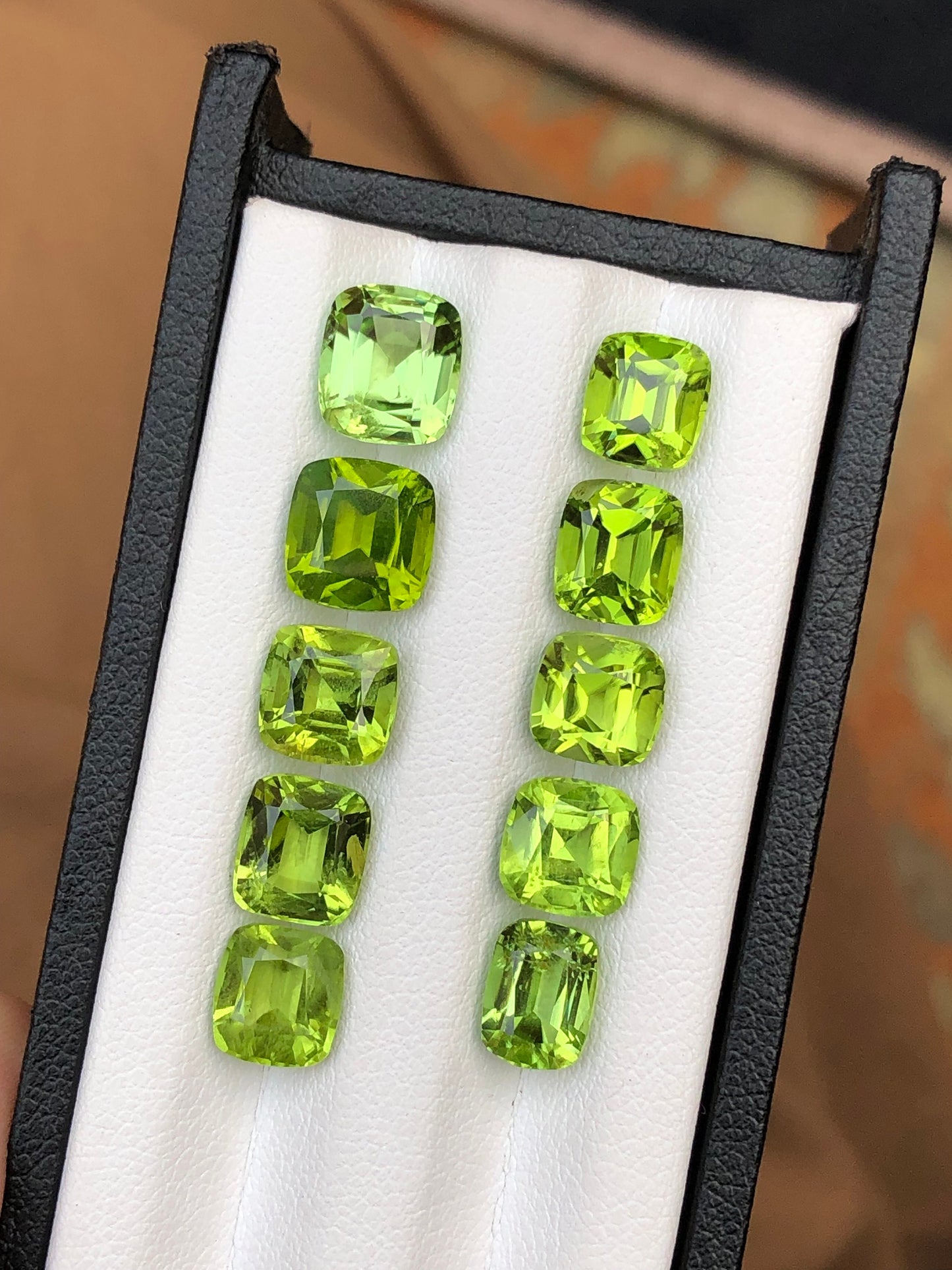 Natural peridots origin pakistan 22.80 carats