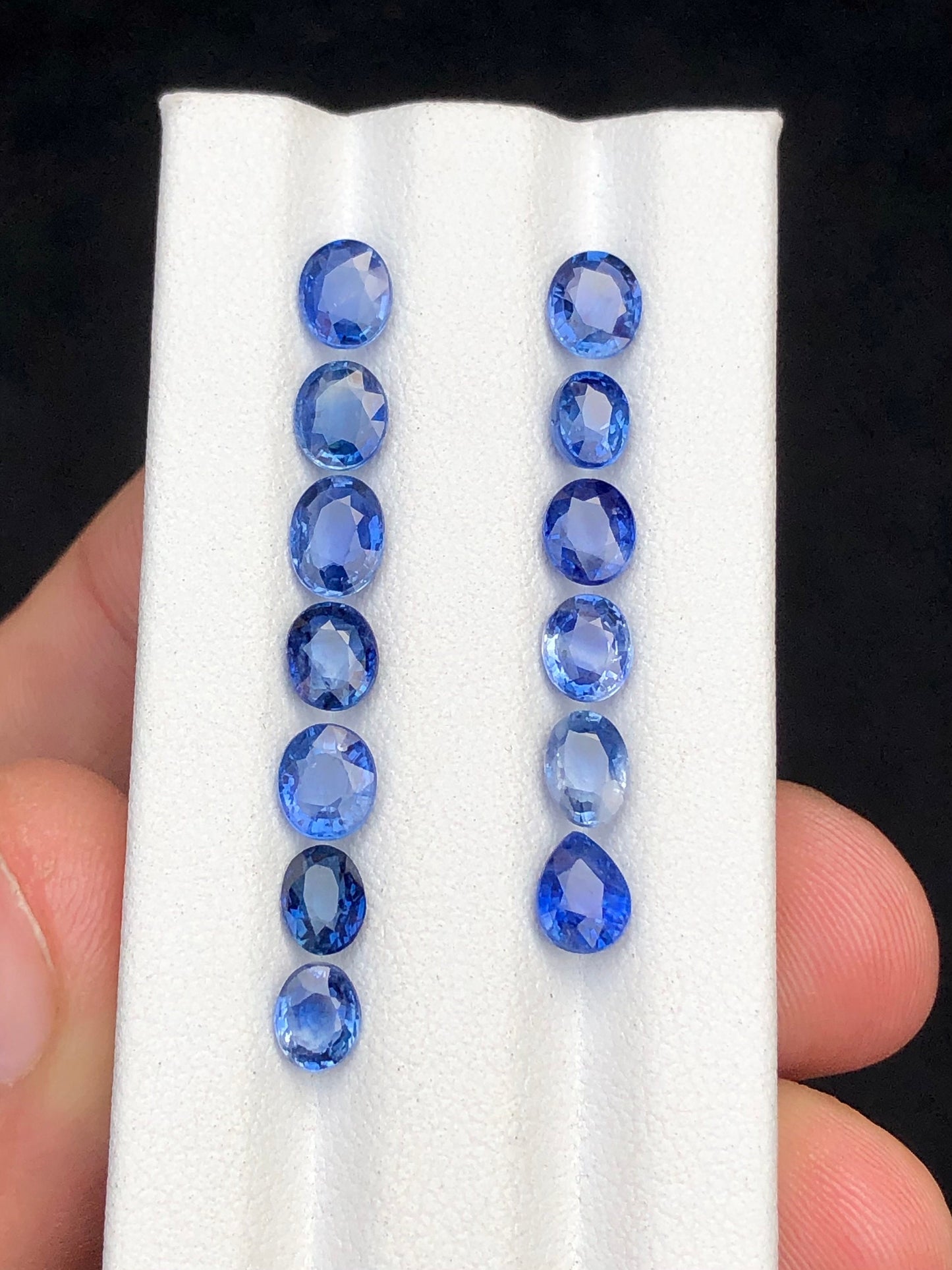 Natural sapphire lot 9.85 carats perfect for jewellery