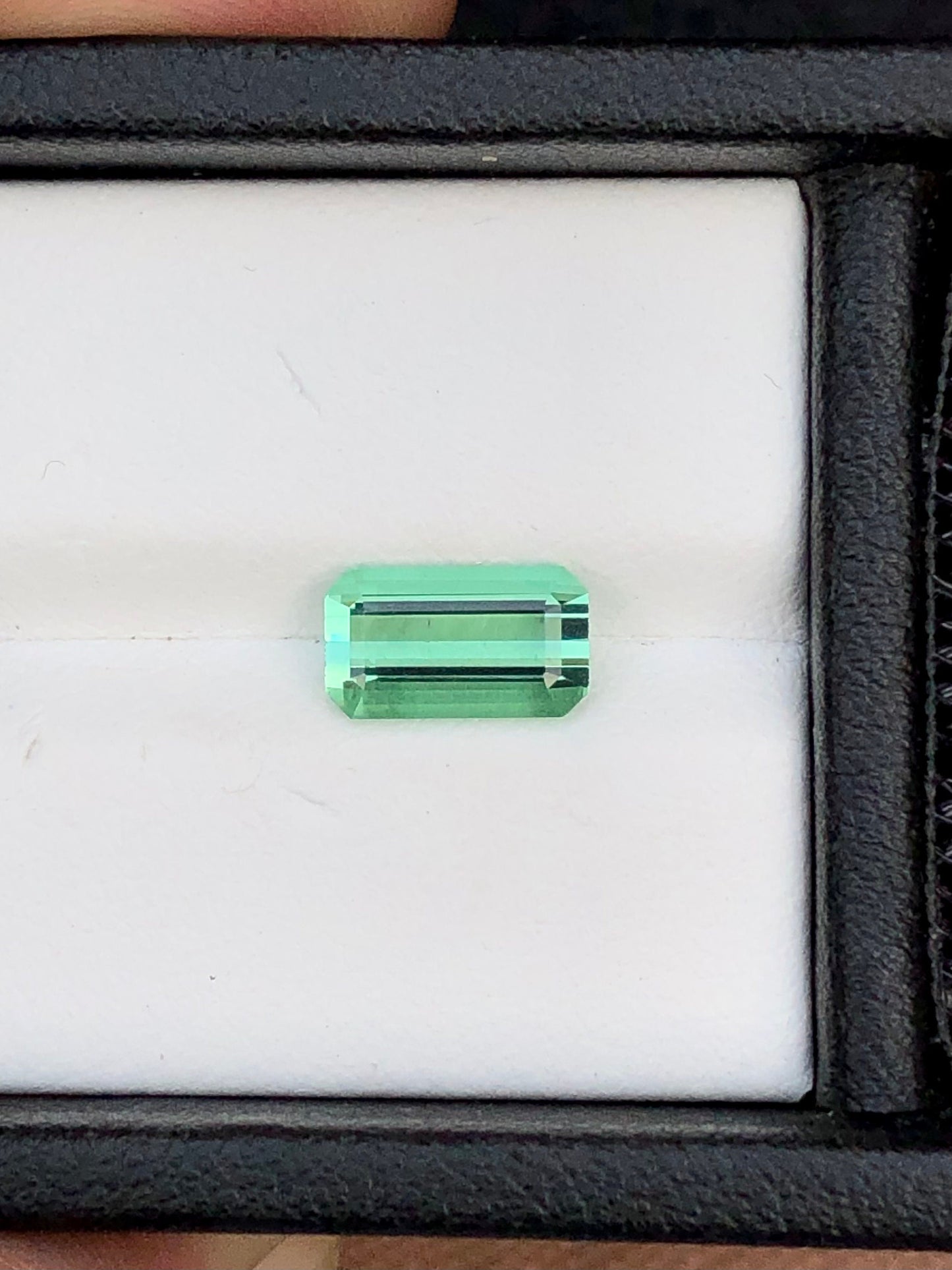 Lagoon tourmaline 1.55 carat loop clean natural