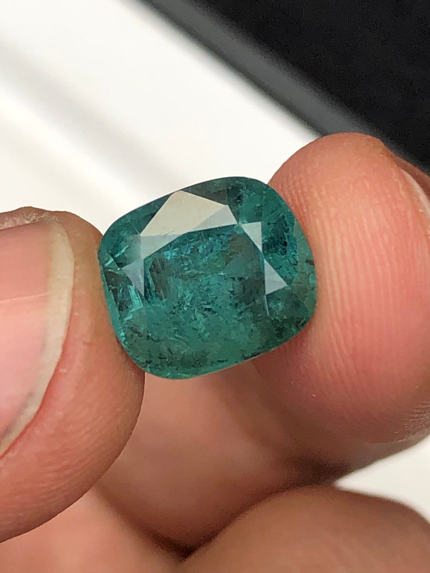 Natural tourmaline 4.60 carat origin Afghanistan