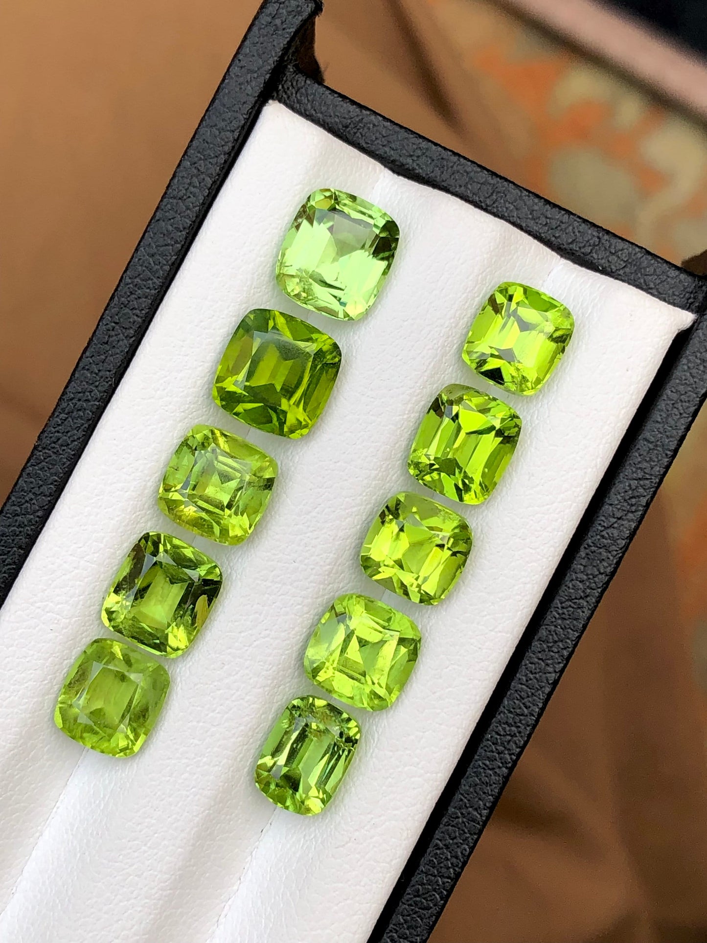 Natural peridots origin pakistan 22.80 carats