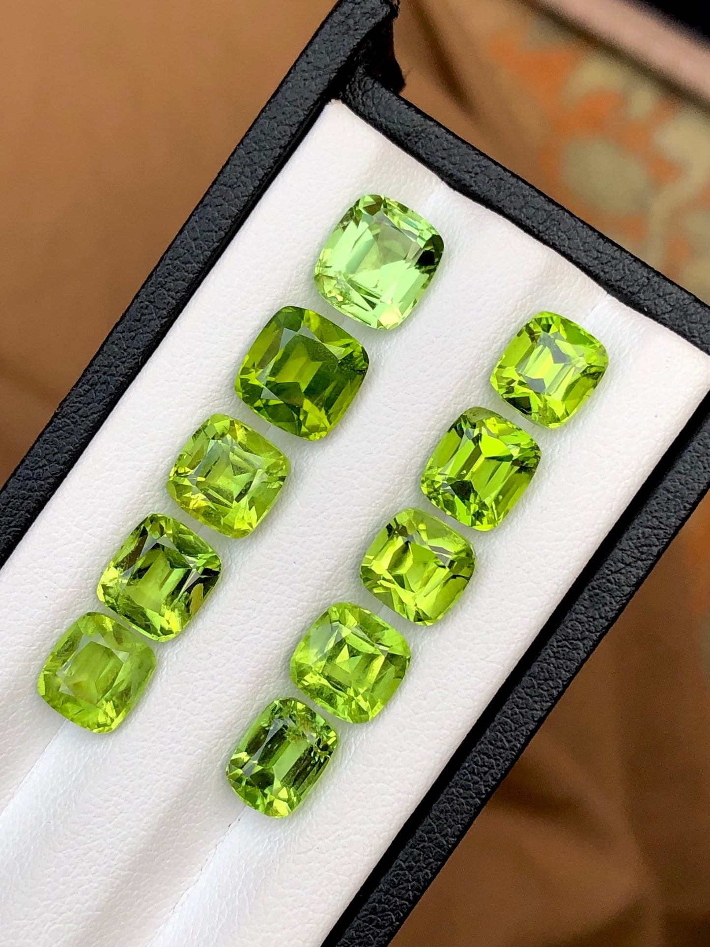 Natural peridots origin pakistan 22.80 carats