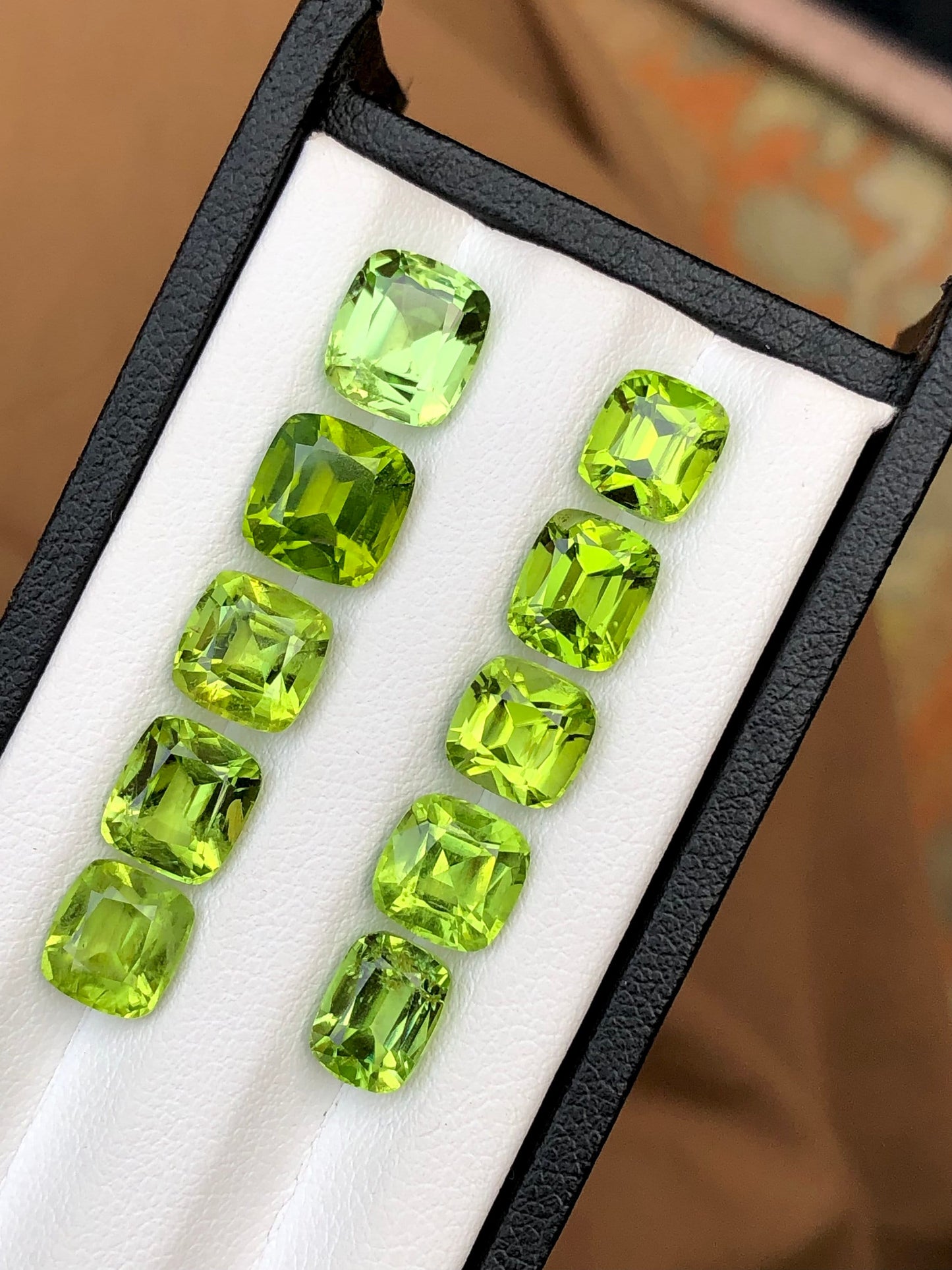 Natural peridots origin pakistan 22.80 carats