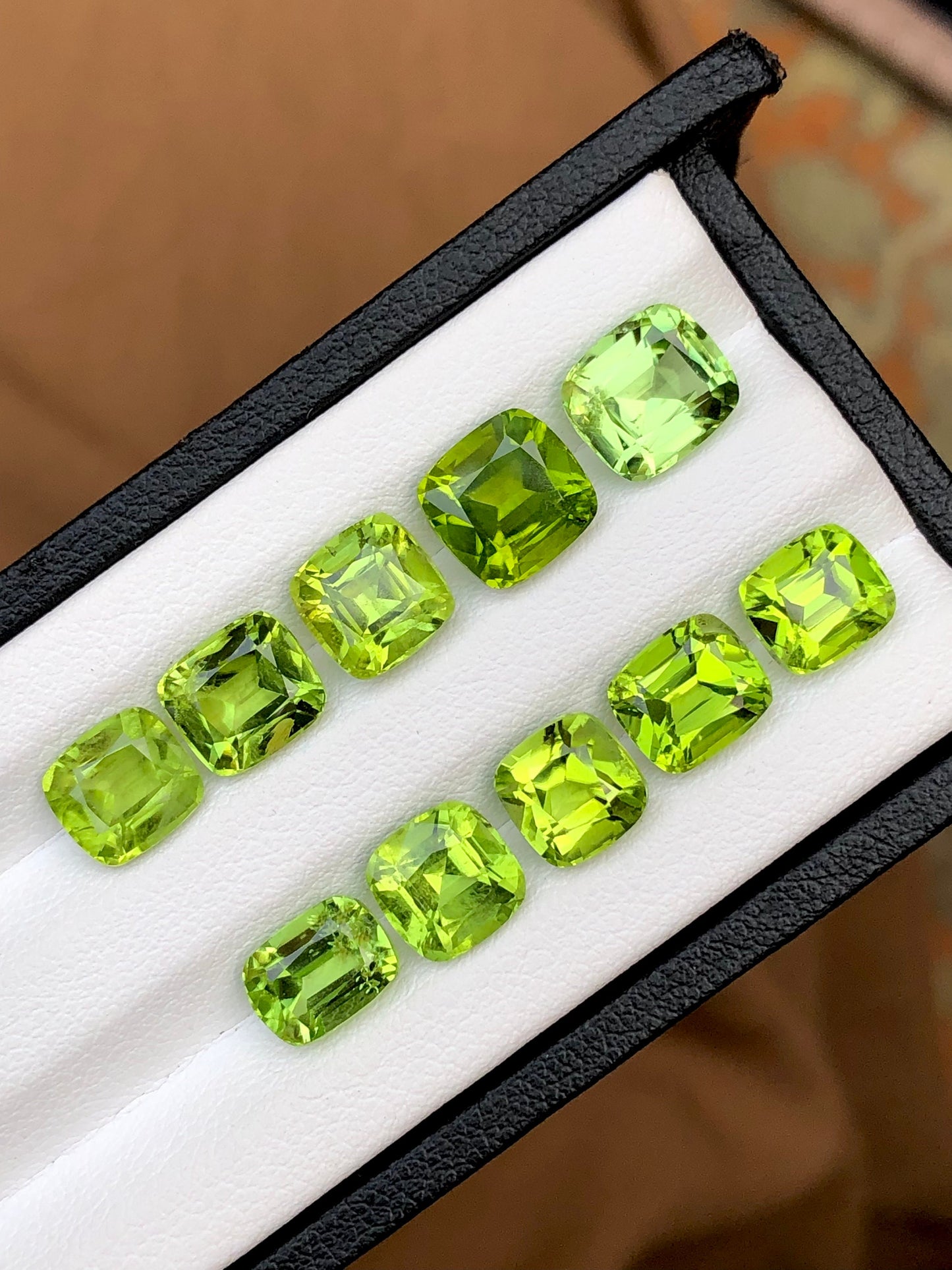 Natural peridots origin pakistan 22.80 carats