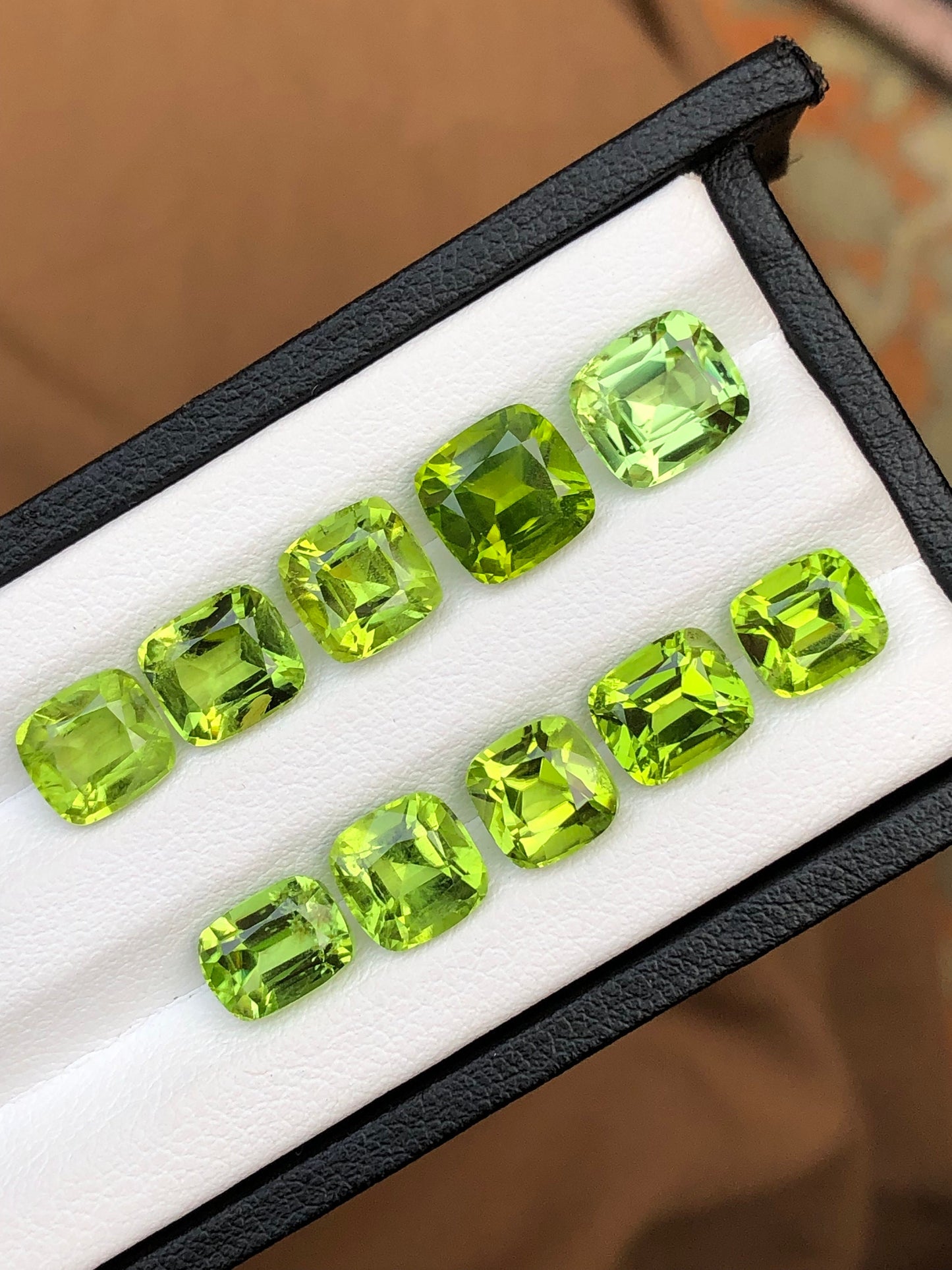 Natural peridots origin pakistan 22.80 carats