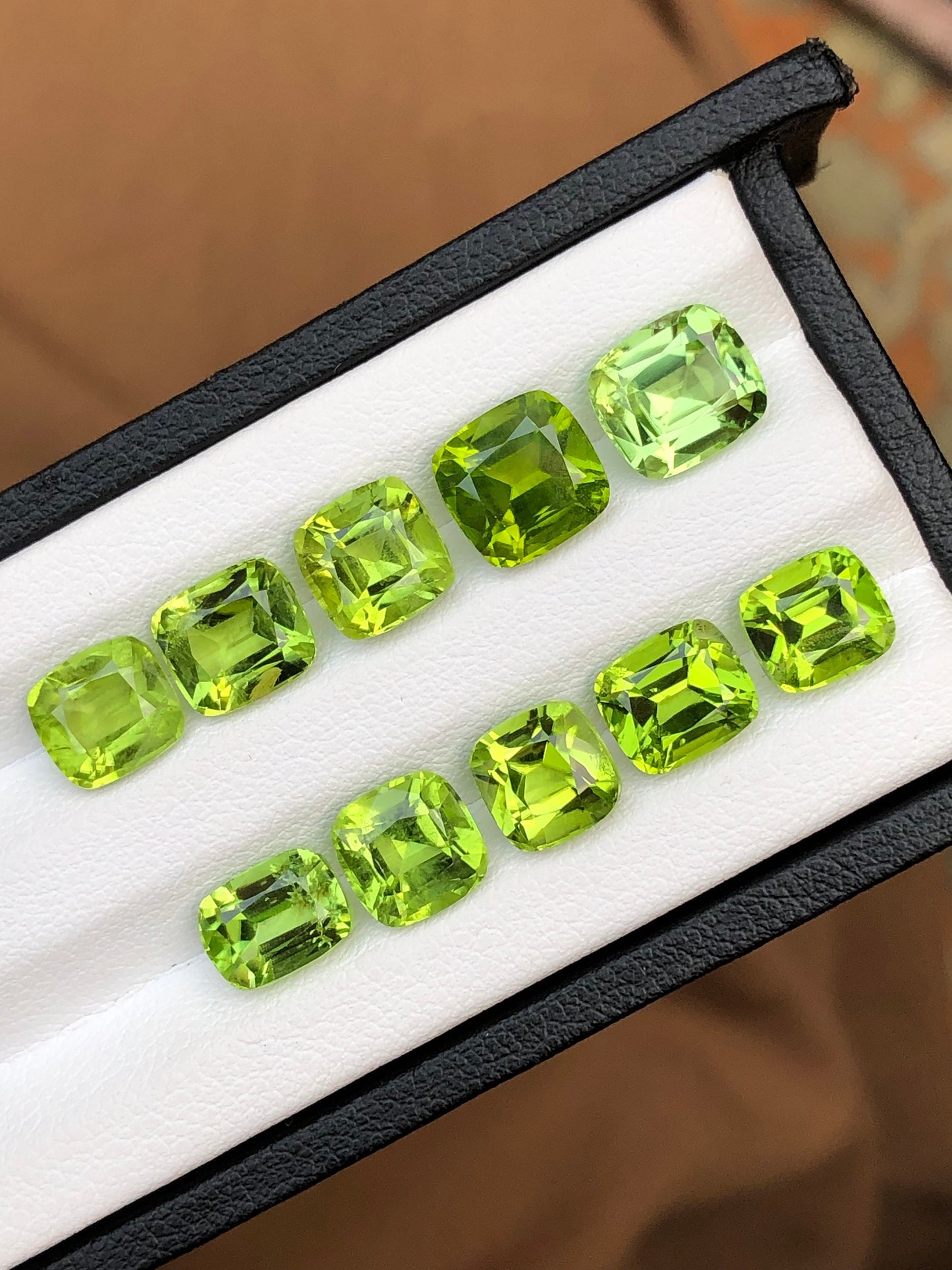 Natural peridots origin pakistan 22.80 carats