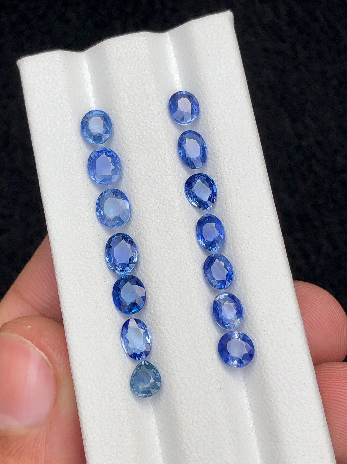 Natural sapphire lot 9.25 carats