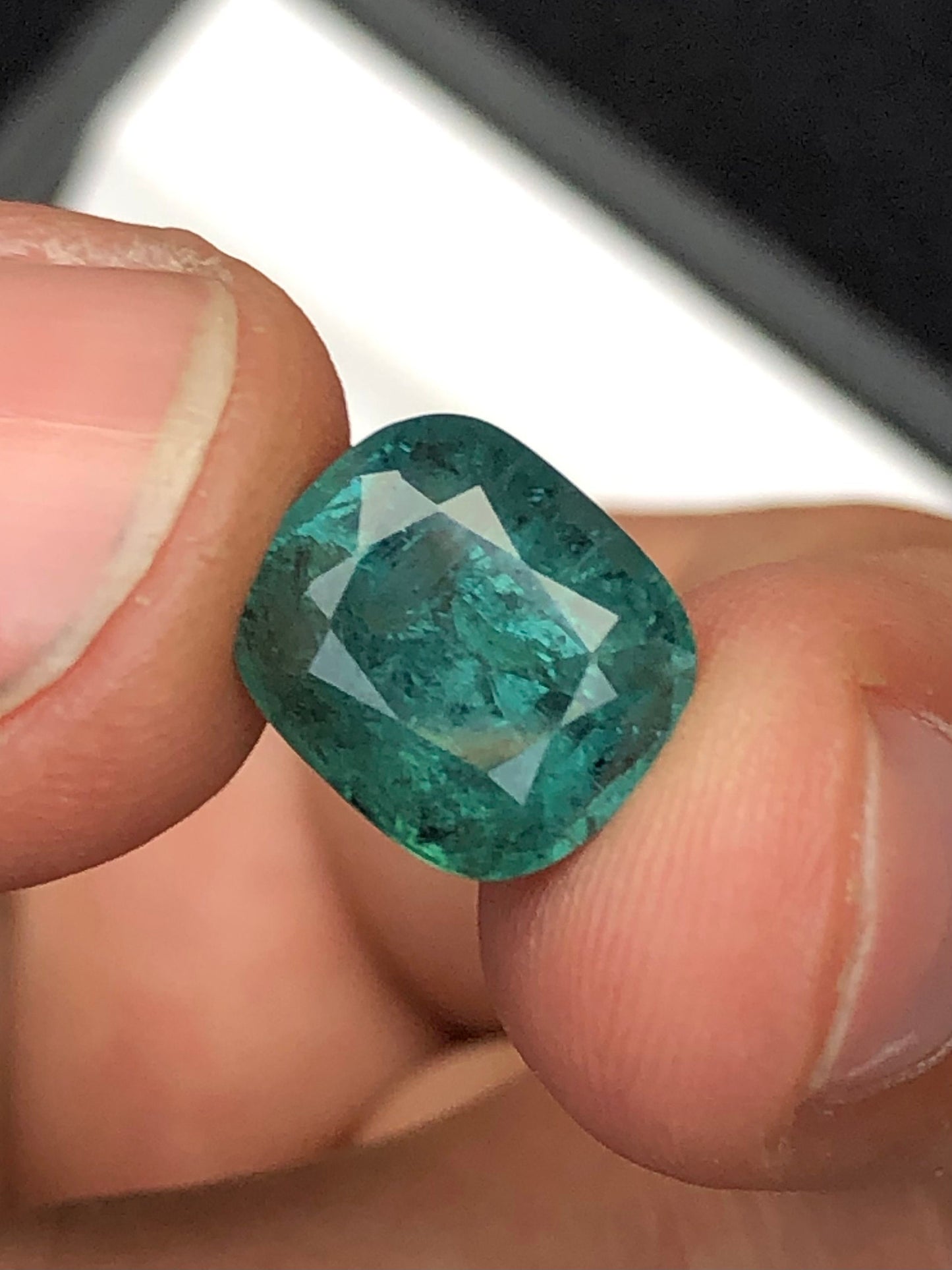 Natural tourmaline 4.60 carat origin Afghanistan