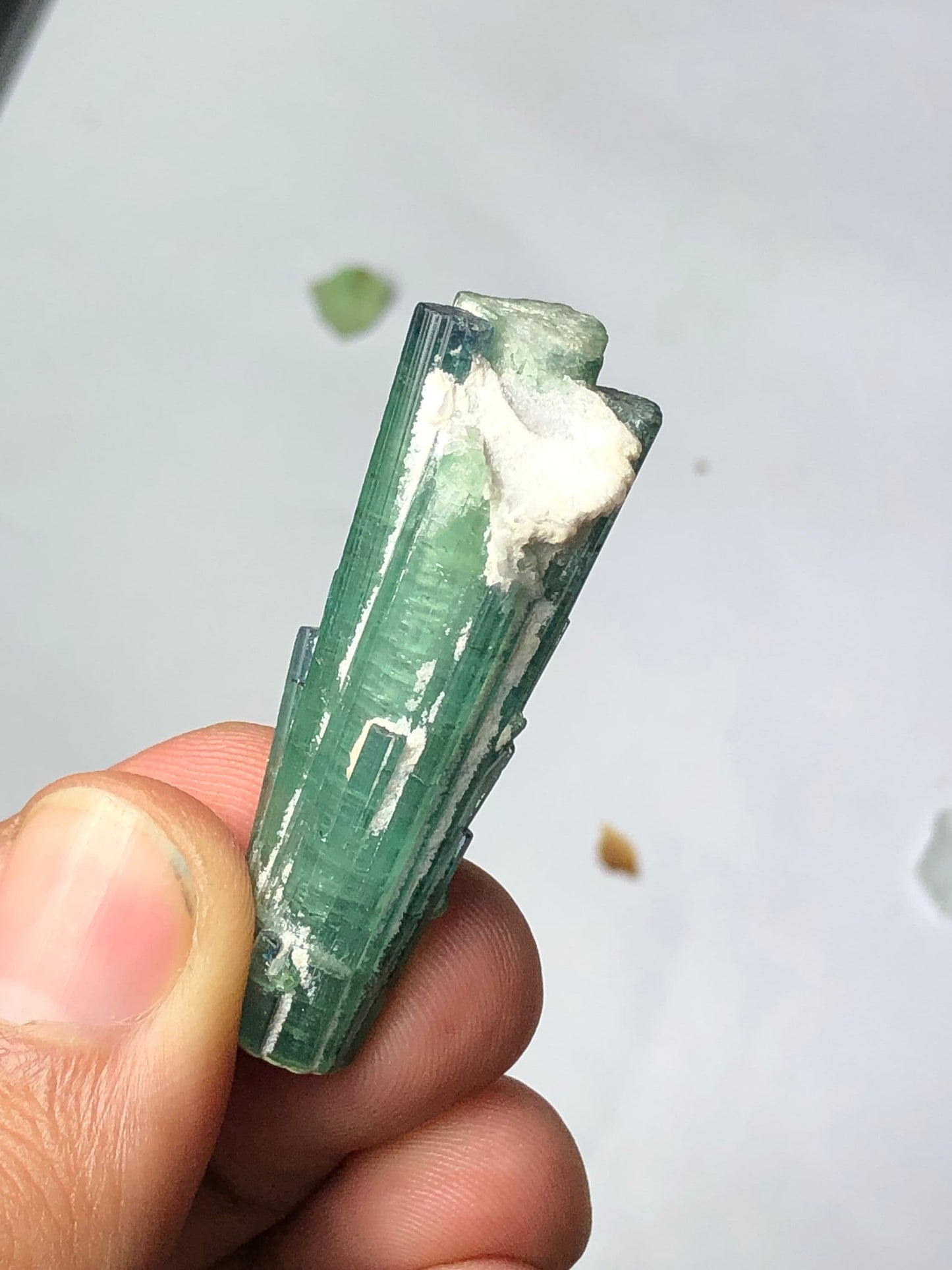 43 grams natural tourmaline crystals