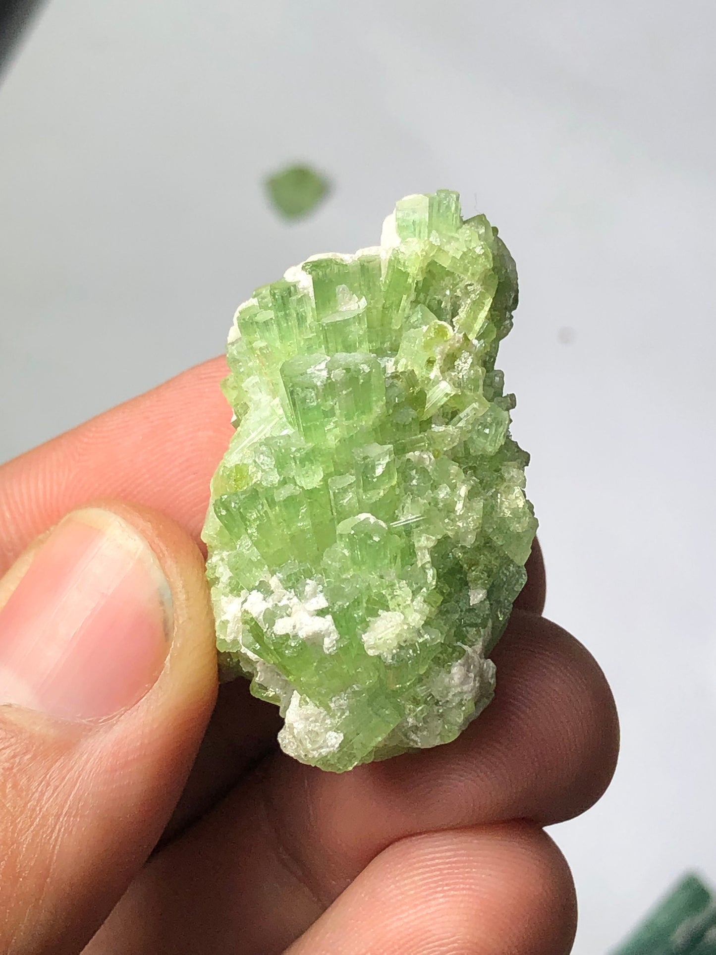 43 grams natural tourmaline crystals