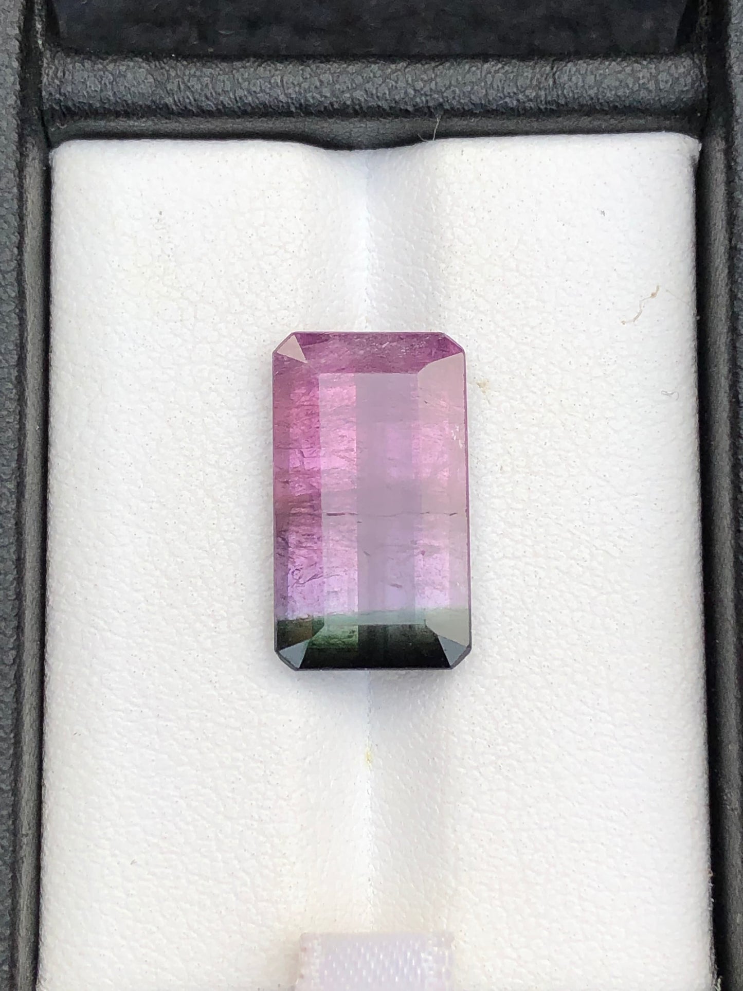 Bi colour tourmaline 7.80 carats